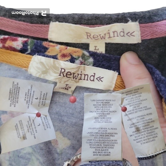 REWIND XL TSHIRT BUNDLE x2 - Picture 6 of 12